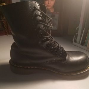 Original Matte Black Dr. Martens (US Women's 10)